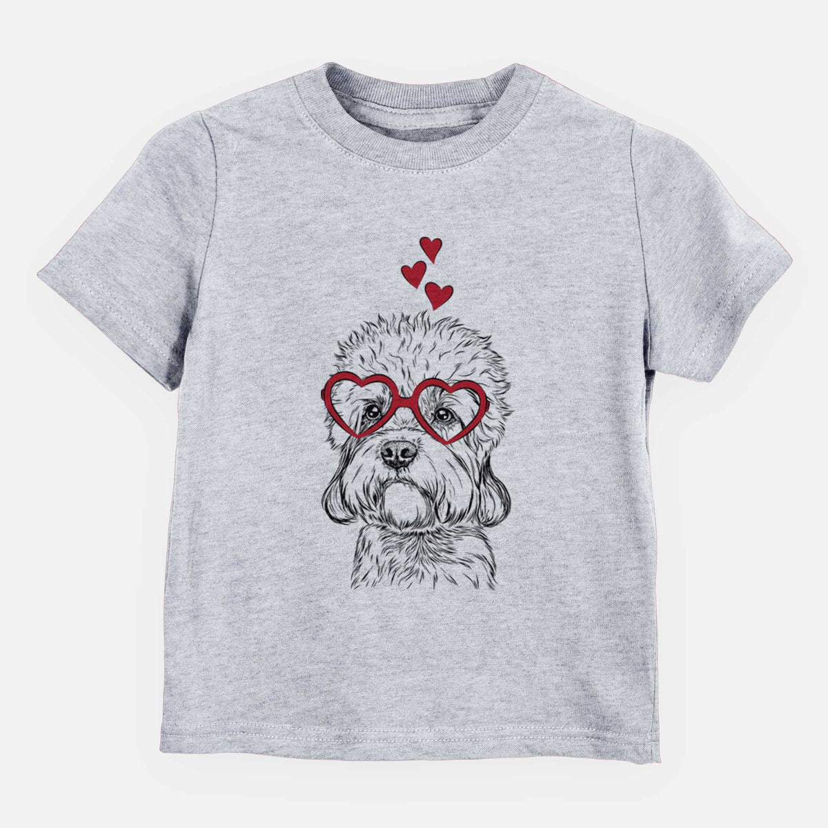 Valentine Sir Walter the Dandie Dinmont Terrier - Kids/Youth/Toddler Shirt