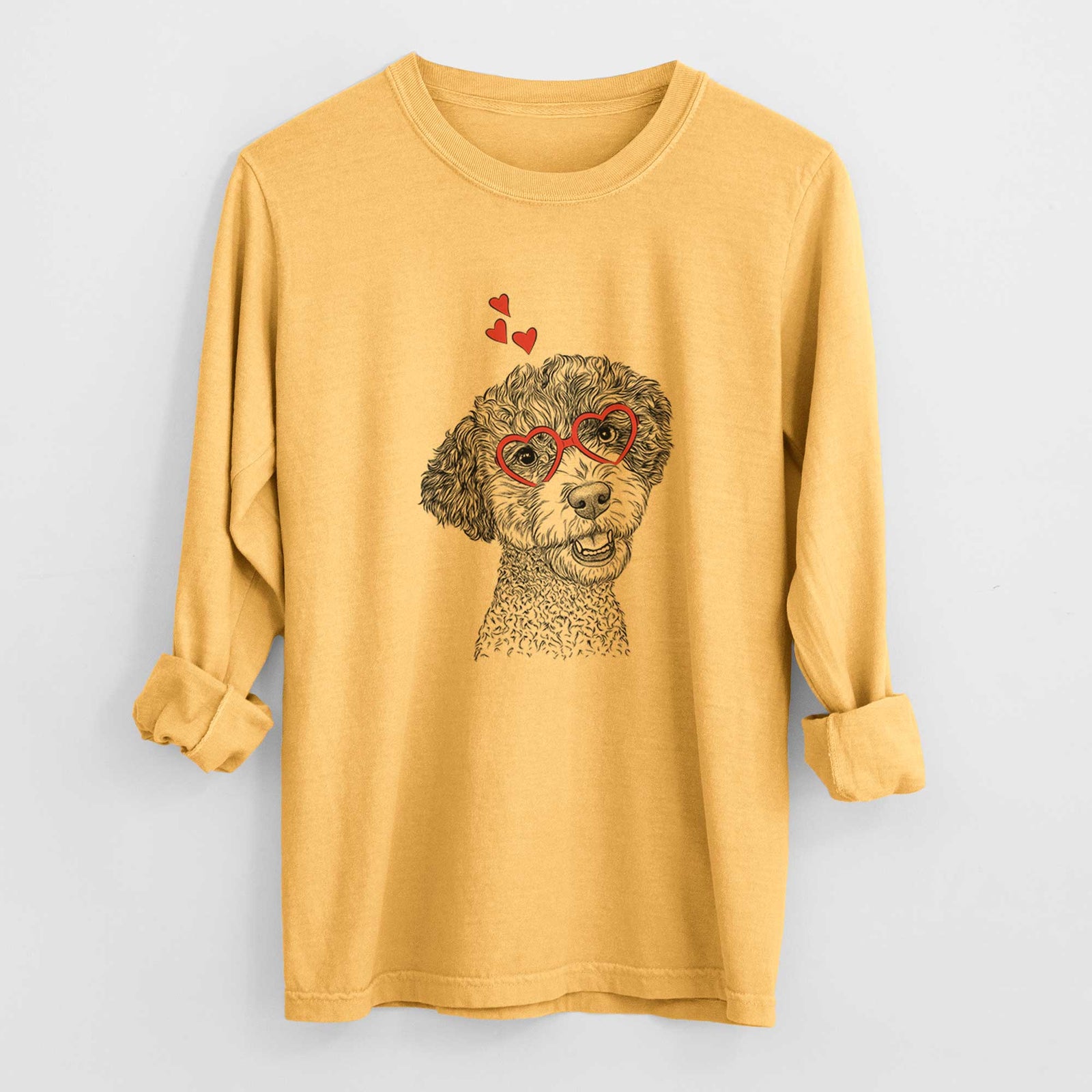 Valentine Skipper the Twoodle - Heavyweight 100% Cotton Long Sleeve