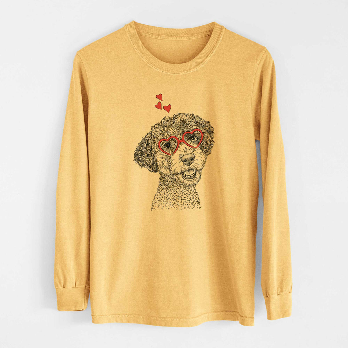 Valentine Skipper the Twoodle - Heavyweight 100% Cotton Long Sleeve