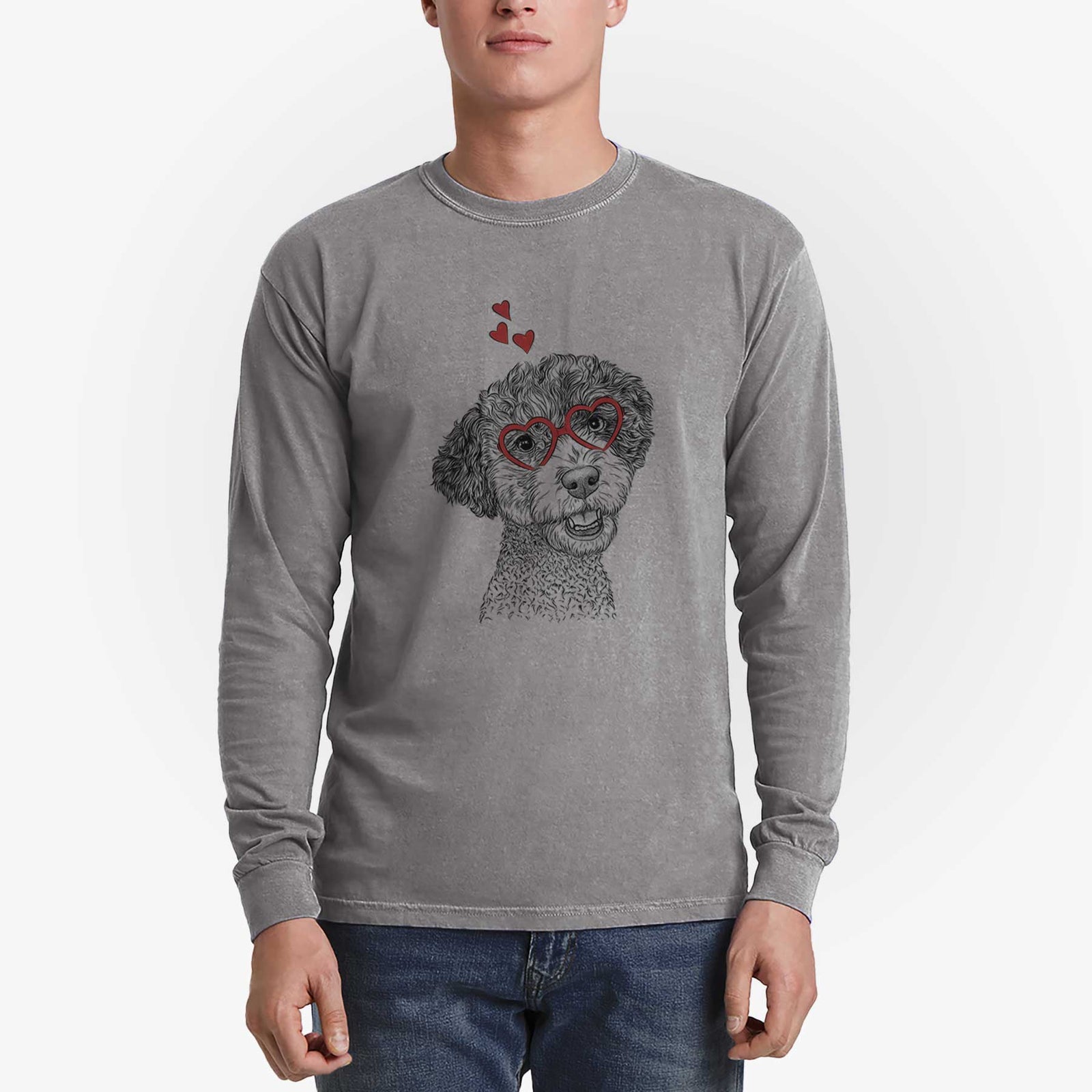 Valentine Skipper the Twoodle - Heavyweight 100% Cotton Long Sleeve
