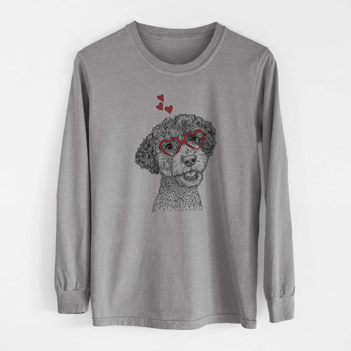 Valentine Skipper the Twoodle - Heavyweight 100% Cotton Long Sleeve