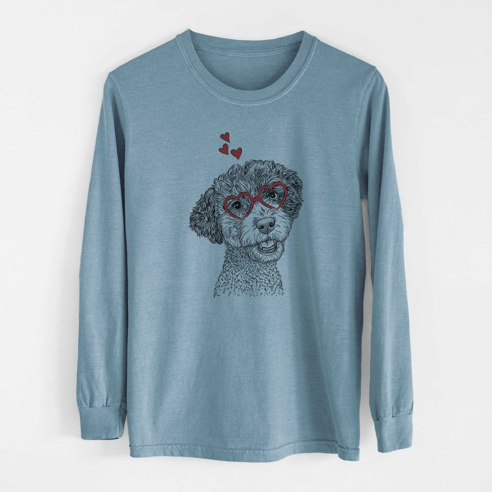 Valentine Skipper the Twoodle - Heavyweight 100% Cotton Long Sleeve