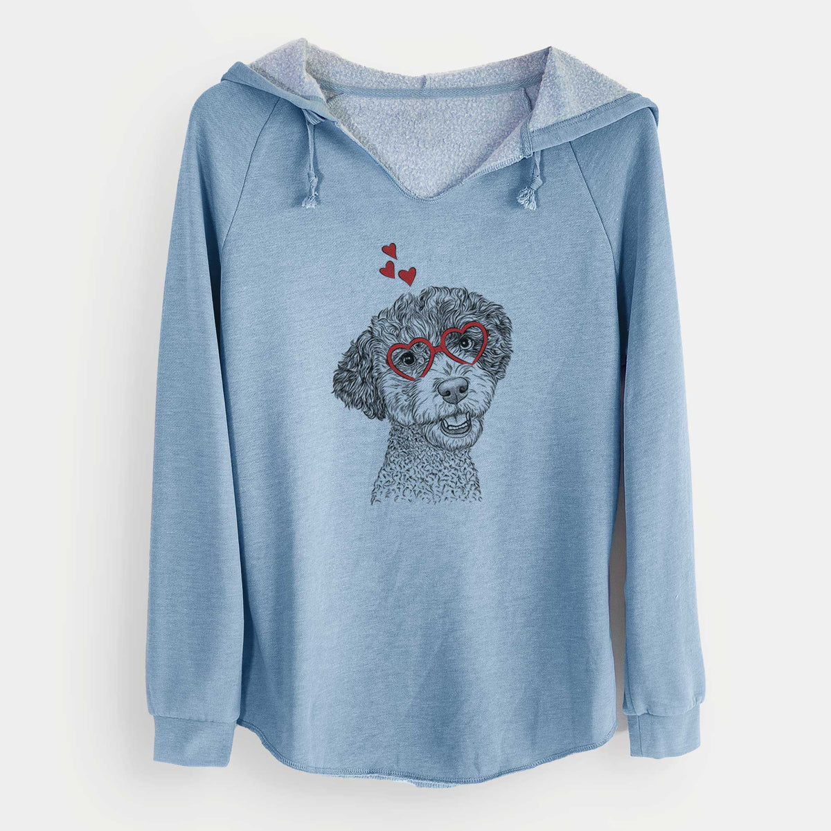 Valentine Skipper the Twoodle - Cali Wave Hooded Sweatshirt