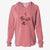 Valentine Skye the Pitweiler - Cali Wave Hooded Sweatshirt