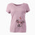 Valentine Skye the Pitweiler - Women's V-neck Shirt