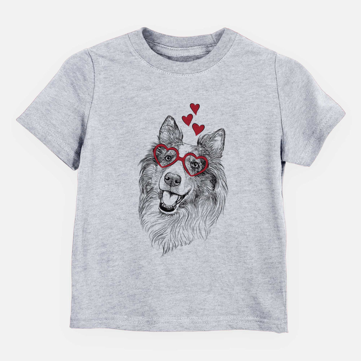 Valentine Skylar the Shetland Sheepdog - Kids/Youth/Toddler Shirt