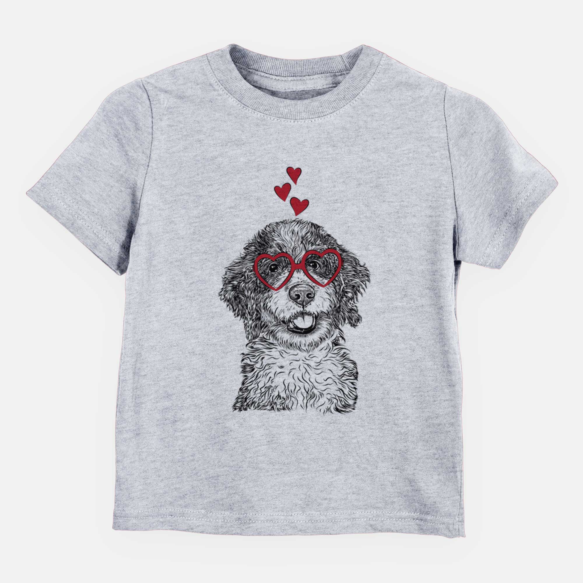 Valentine Smoky the Bernedoodle Puppy - Kids/Youth/Toddler Shirt