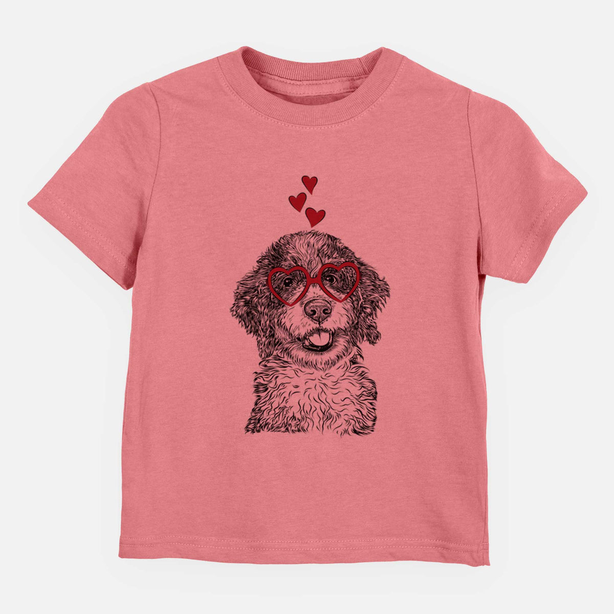 Valentine Smoky the Bernedoodle Puppy - Kids/Youth/Toddler Shirt