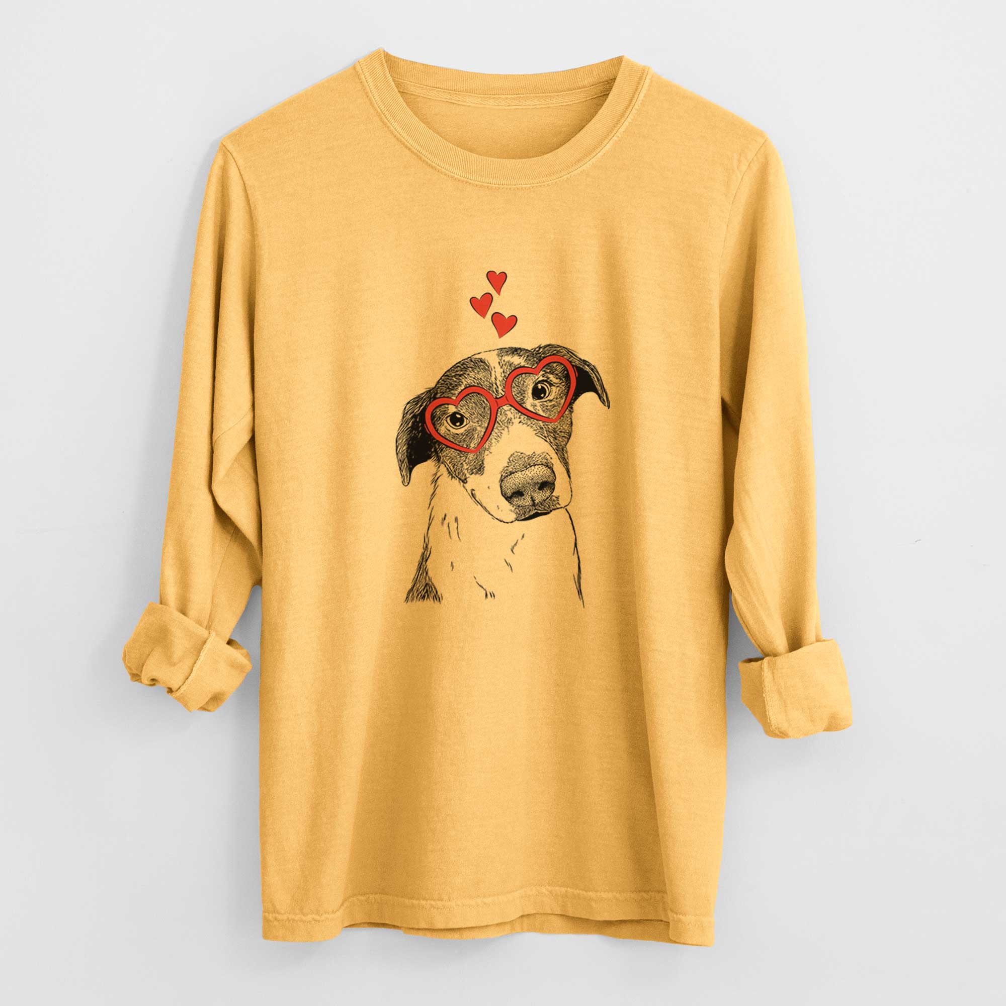 Valentine Sophia the Mixed Breed - Heavyweight 100% Cotton Long Sleeve