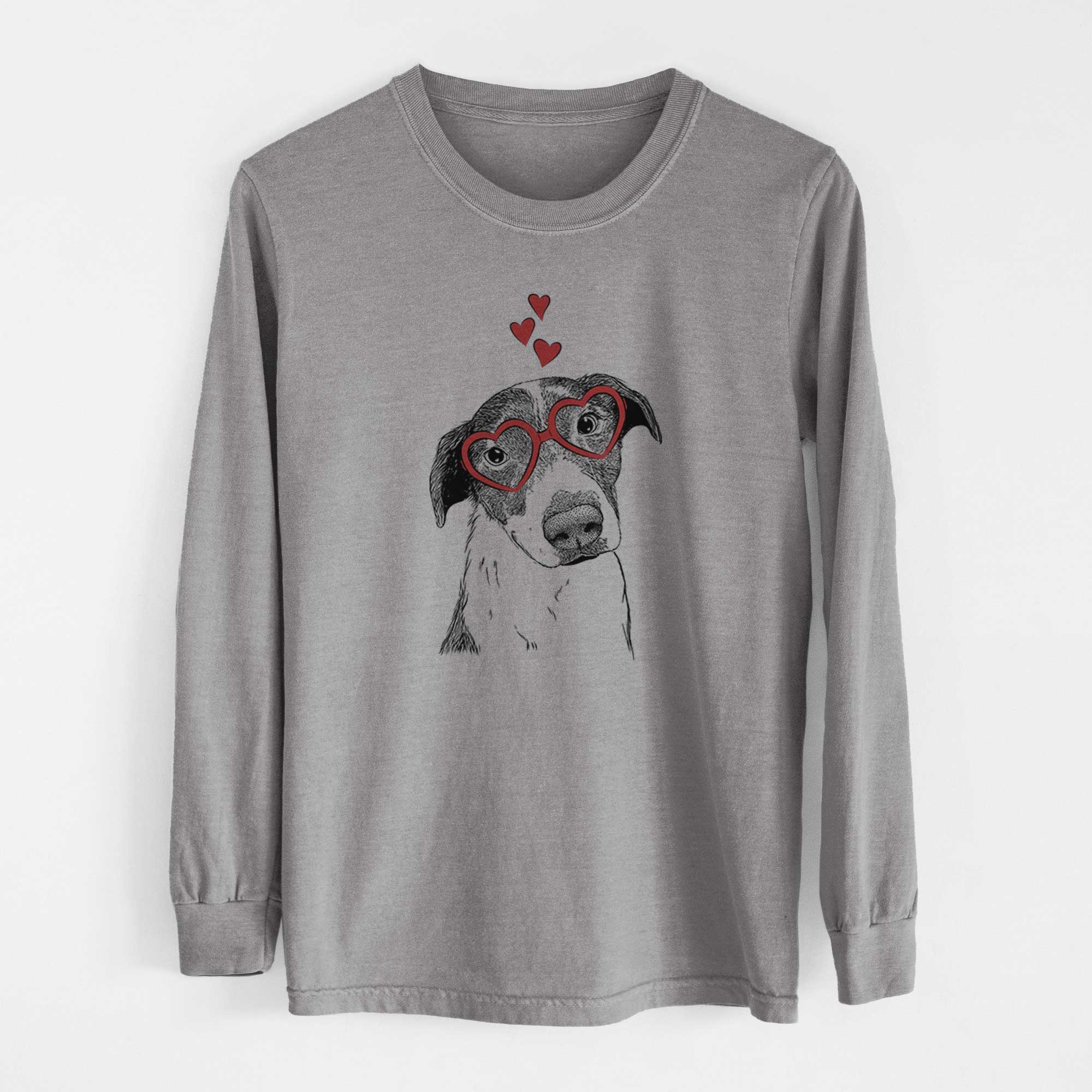 Valentine Sophia the Mixed Breed - Heavyweight 100% Cotton Long Sleeve