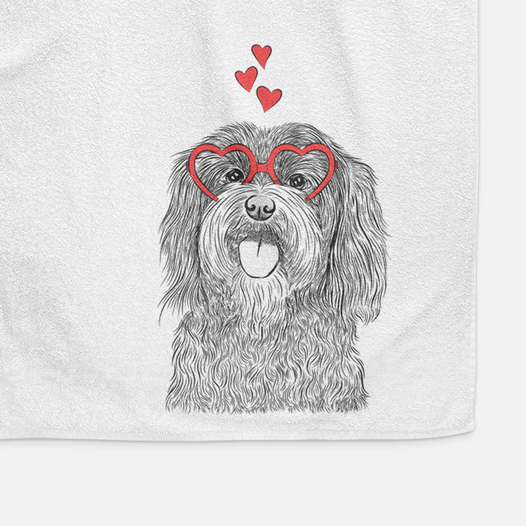 Sophie the Havanese Decorative Hand Towel