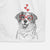 Sophie the Brittany Beagle Mix Decorative Hand Towel