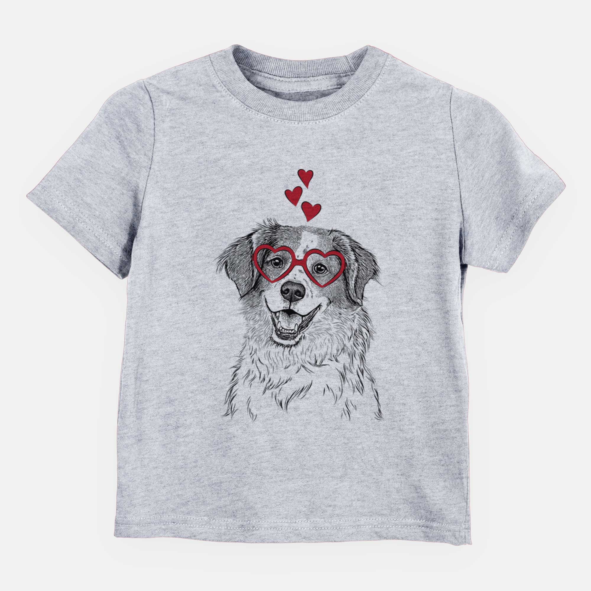 Valentine Sophie the Brittany Beagle Mix - Kids/Youth/Toddler Shirt
