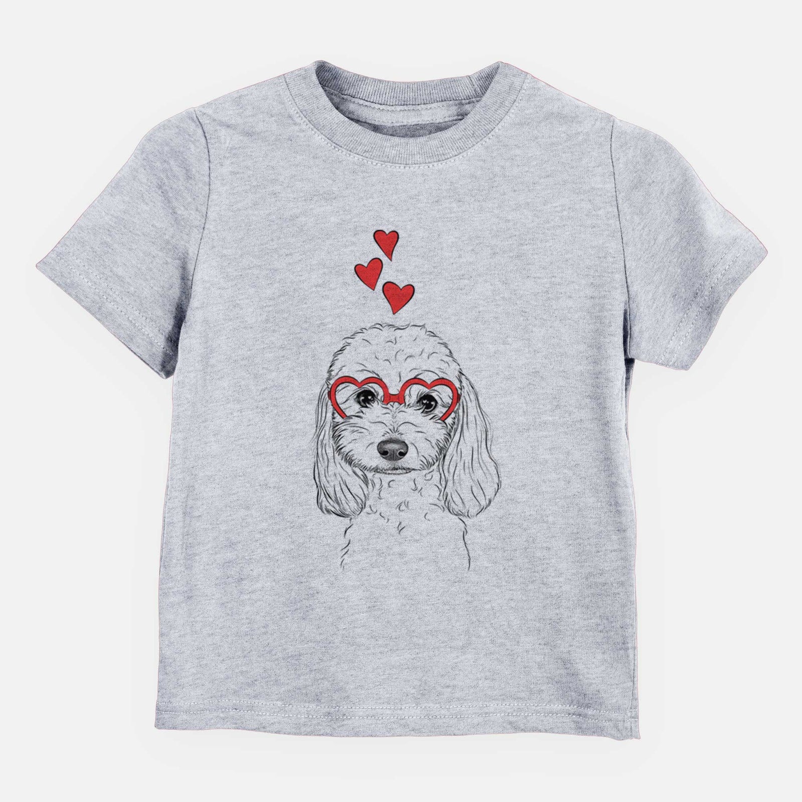 Valentine Sophie the Coton de Tulear - Kids/Youth/Toddler Shirt