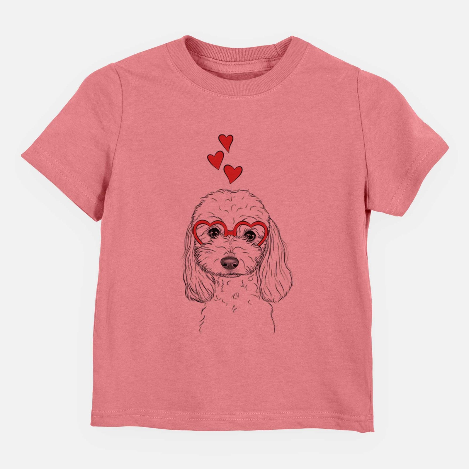 Valentine Sophie the Coton de Tulear - Kids/Youth/Toddler Shirt