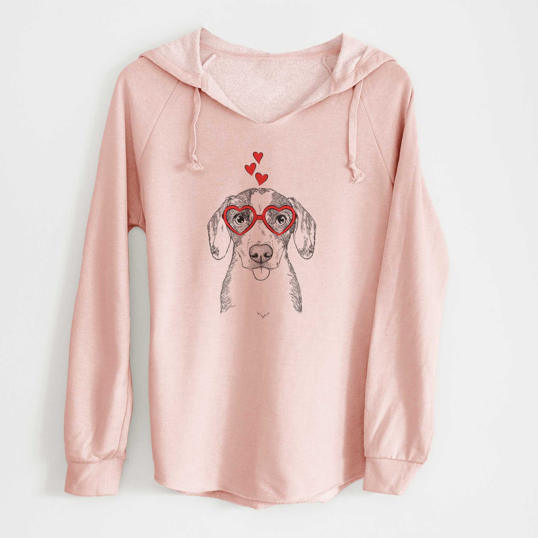 Valentine SophiePea the Mixed Breed - Cali Wave Hooded Sweatshirt