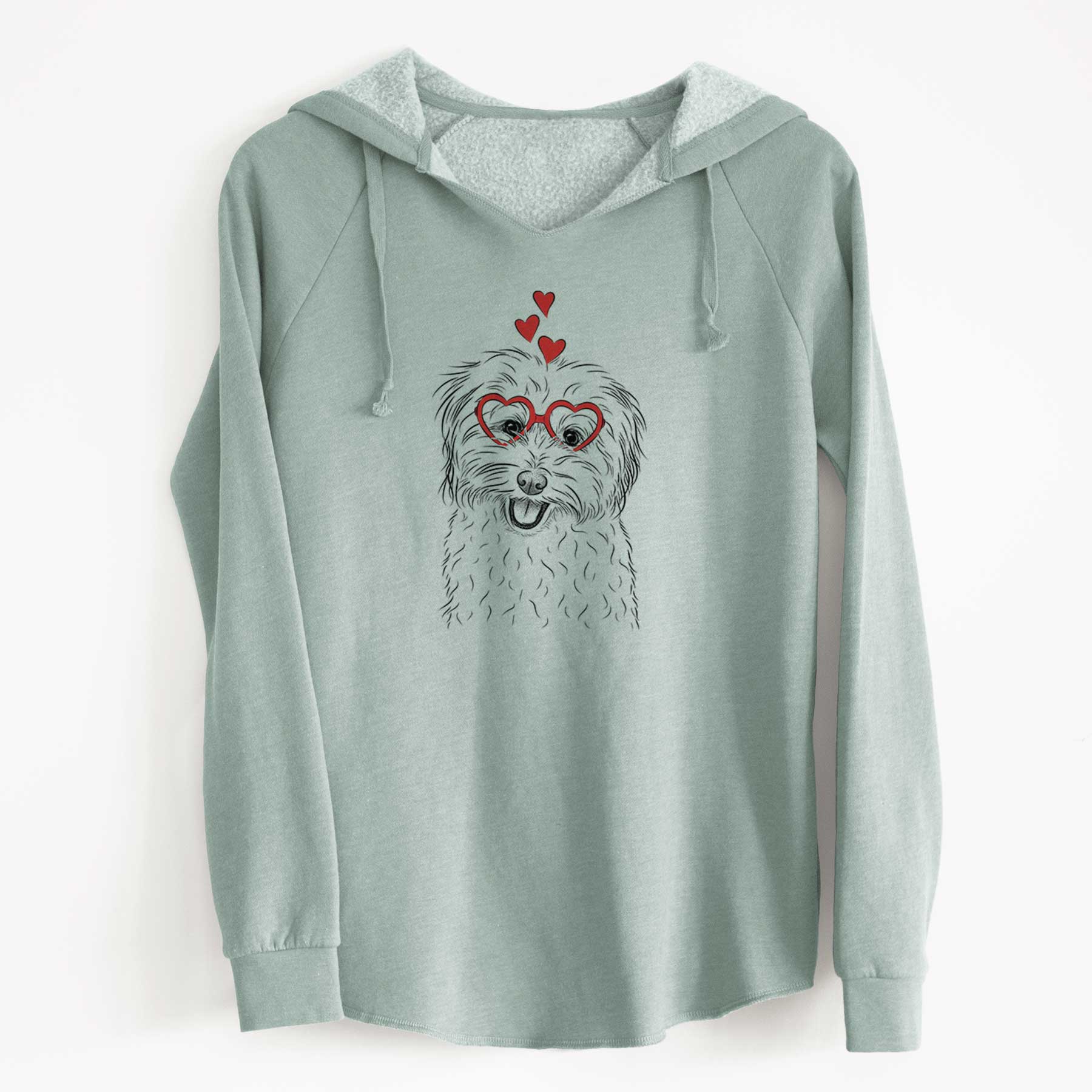 Valentine Sophie Quinn the Havanese - Cali Wave Hooded Sweatshirt