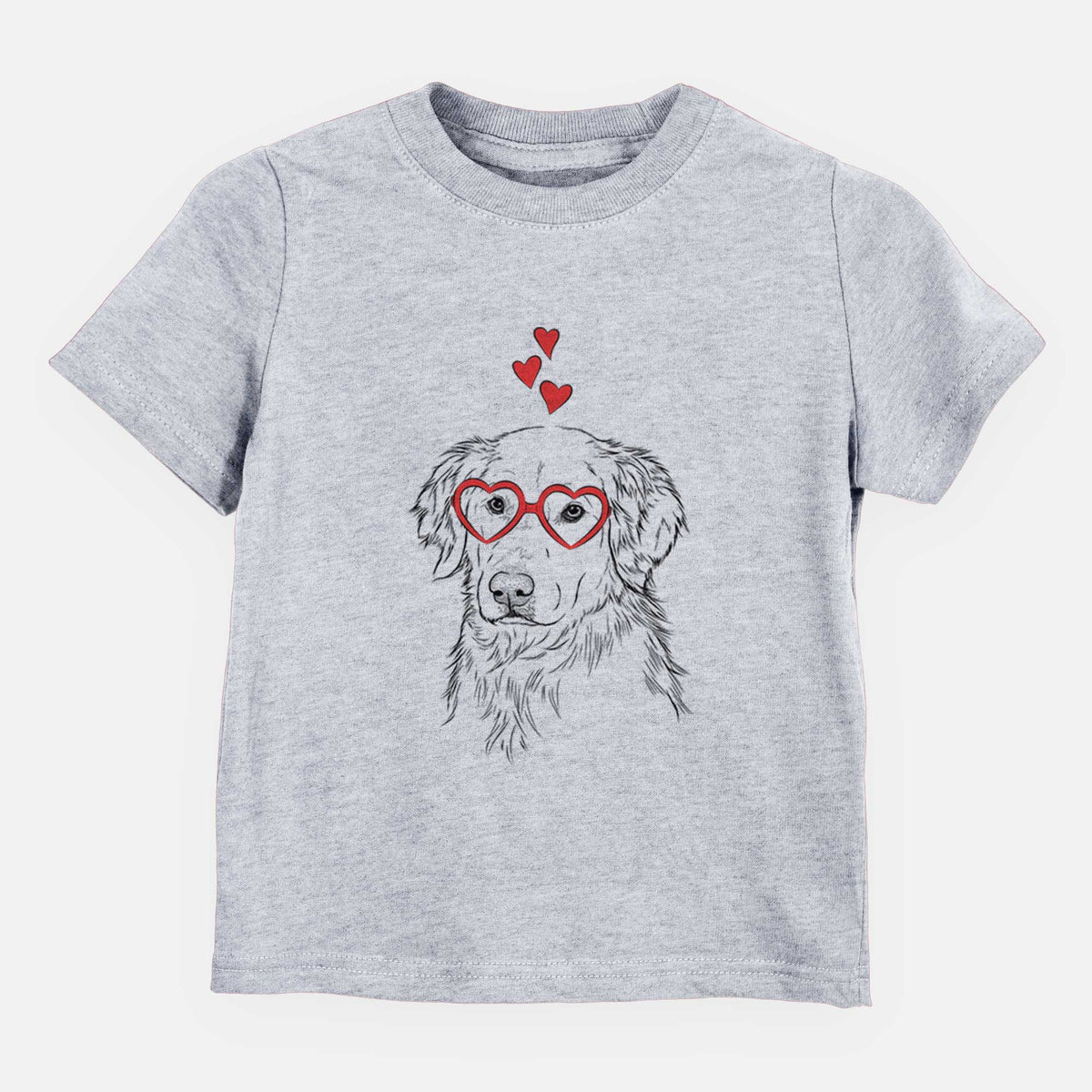 Valentine Spencer the Golden Retriever - Kids/Youth/Toddler Shirt