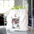 Spooky Kitty the Tortoiseshell Cat - Tote Bag