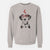 Valentine Spot the Dalmatian - Unisex Pigment Dyed Crew Sweatshirt