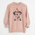 Valentine Spot the Dalmatian - Unisex Pigment Dyed Crew Sweatshirt