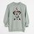 Valentine Spot the Dalmatian - Unisex Pigment Dyed Crew Sweatshirt