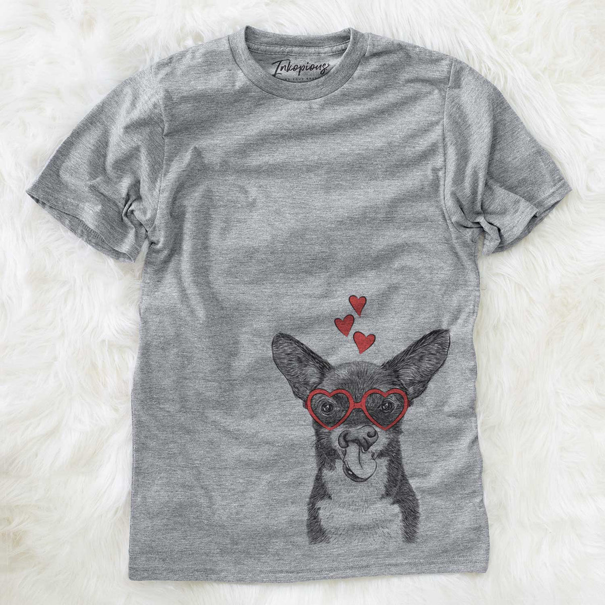 Valentine Sprout the Chihuahua Mix - Unisex Crewneck