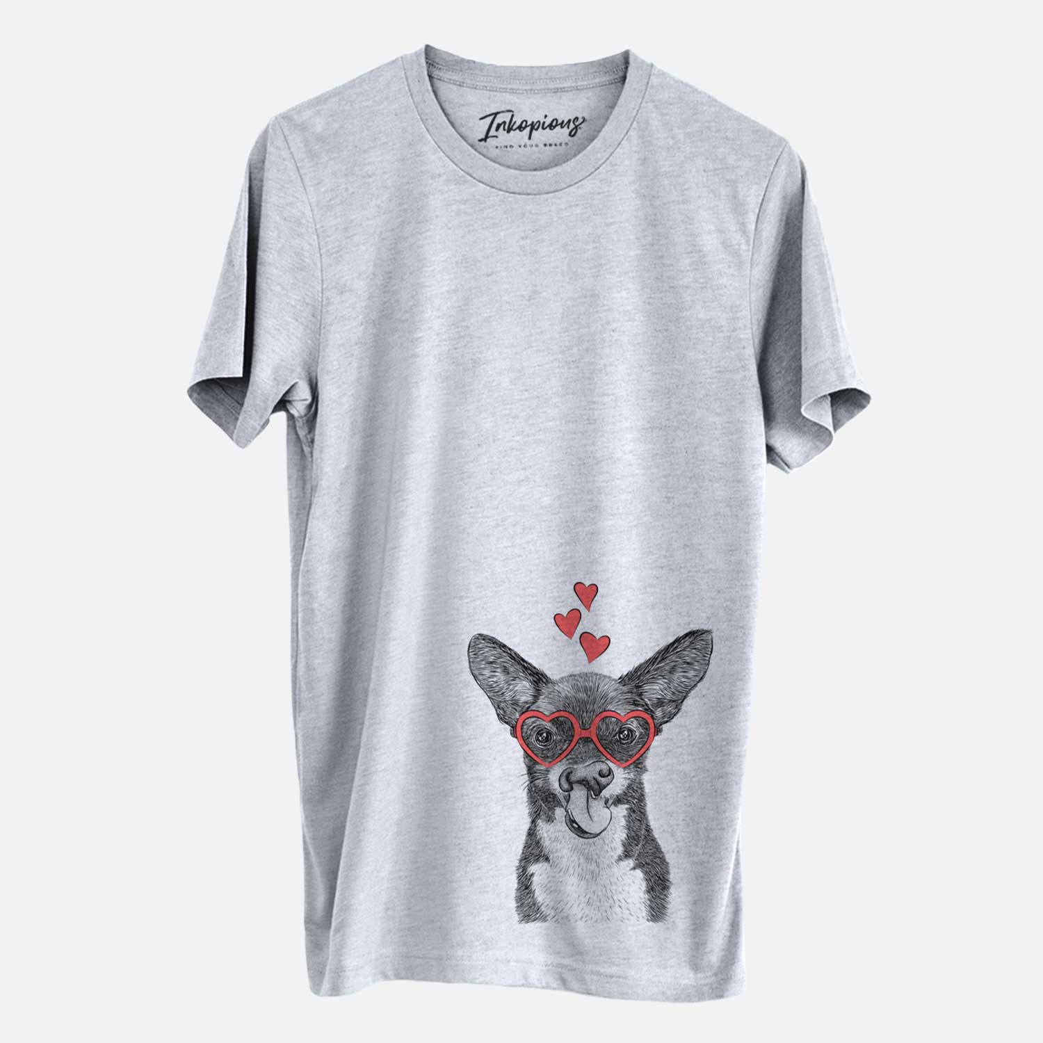 Valentine Sprout the Chihuahua Mix - Unisex Crewneck