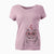 Valentine Squish the Exotic Shorthair Cat - Women's V-neck Shirt