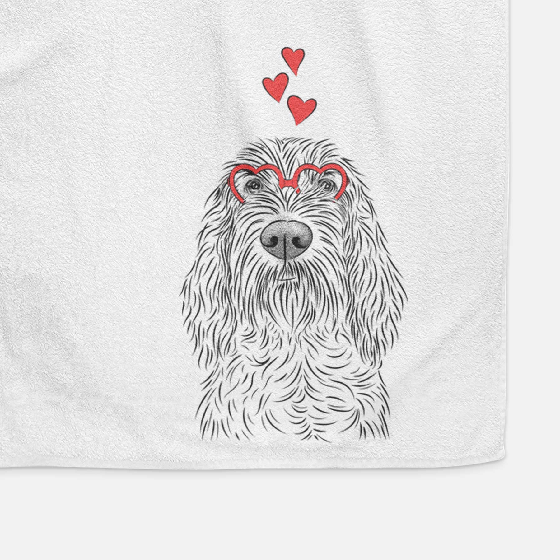 Stefano the Spinone Italiano Decorative Hand Towel