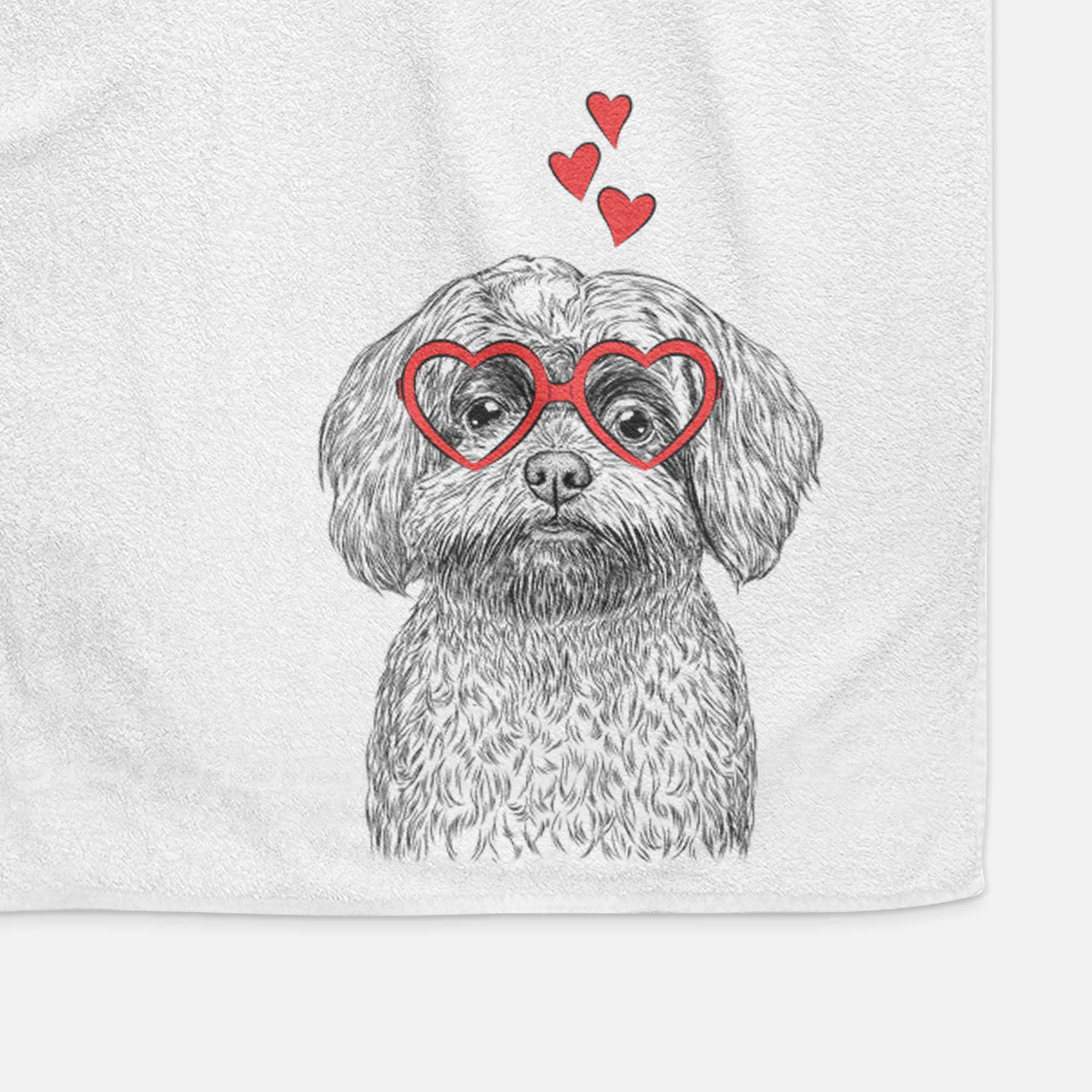 Stella the Shih Tzu Mix Decorative Hand Towel