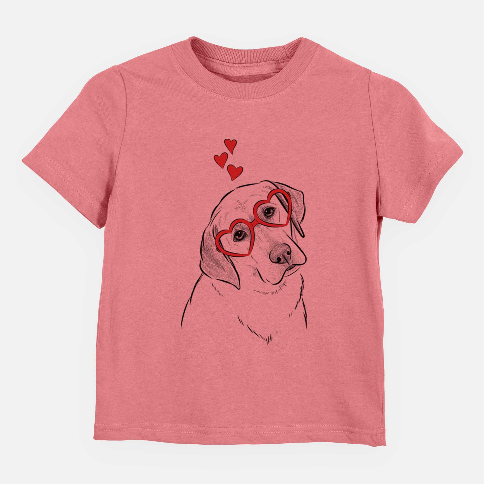 Valentine Stella the Yellow Lab - Kids/Youth/Toddler Shirt