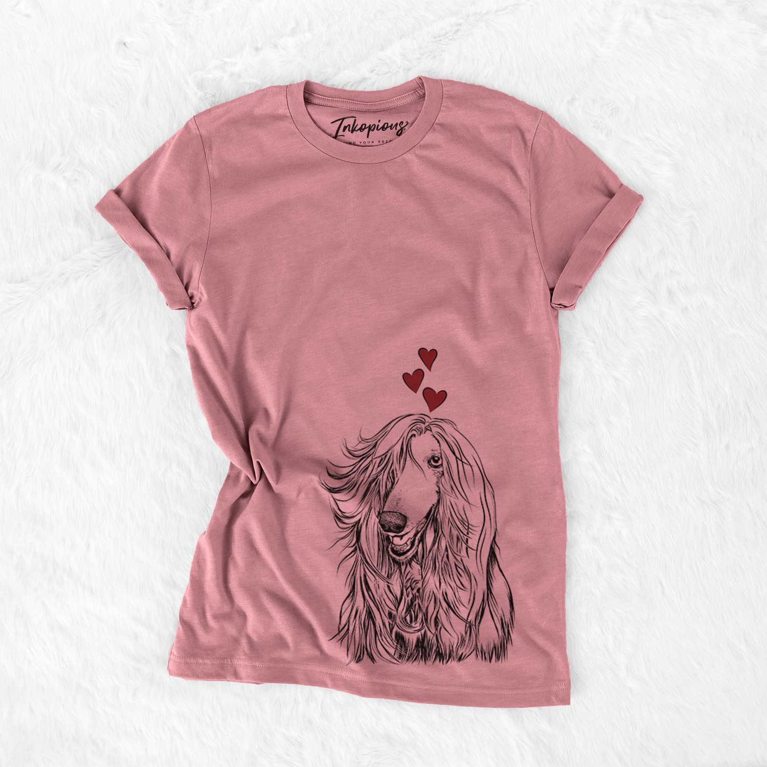 Sterling the Afghan Hound - Bella Canvas Unisex Crewneck