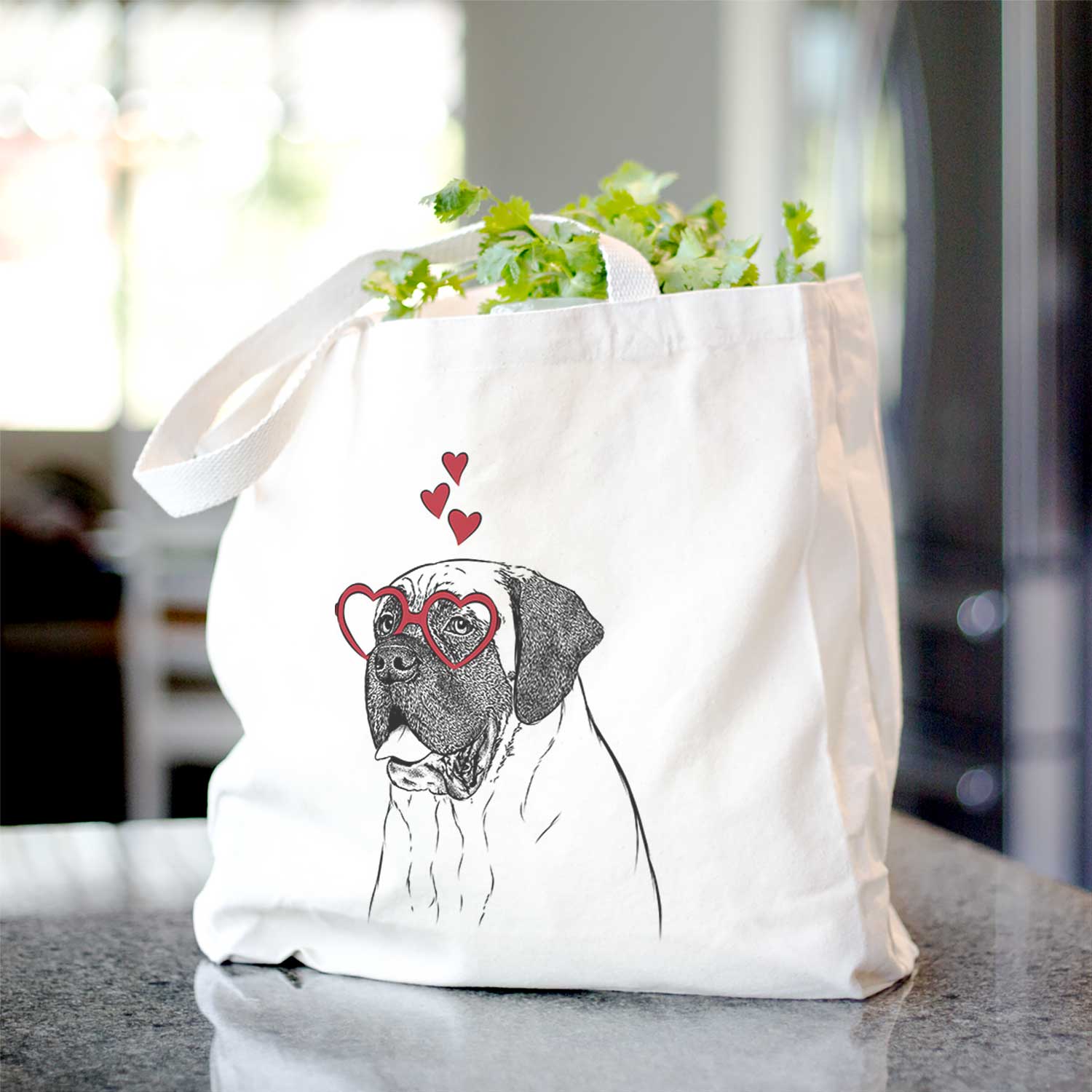 Sterling the English Mastiff - Tote Bag