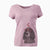 Valentine Stormy the Gordon Setter - Women's V-neck Shirt