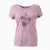 Valentine Sugar the Staffordshire Terrier Mix - Women's V-neck Shirt