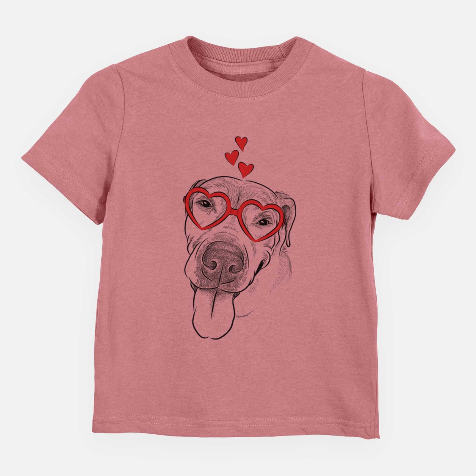 Valentine Sugar the Staffordshire Terrier Mix - Kids/Youth/Toddler Shirt