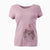 Valentine Sully the Clumber Spaniel - Women's V-neck Shirt