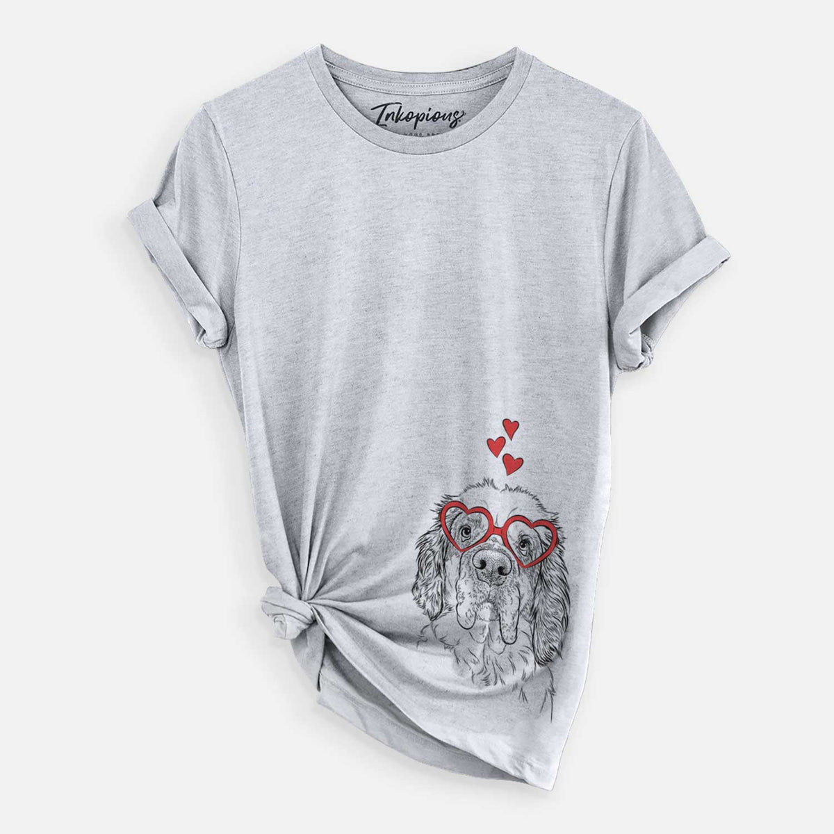 Valentine Sully the Clumber Spaniel - Unisex Crewneck