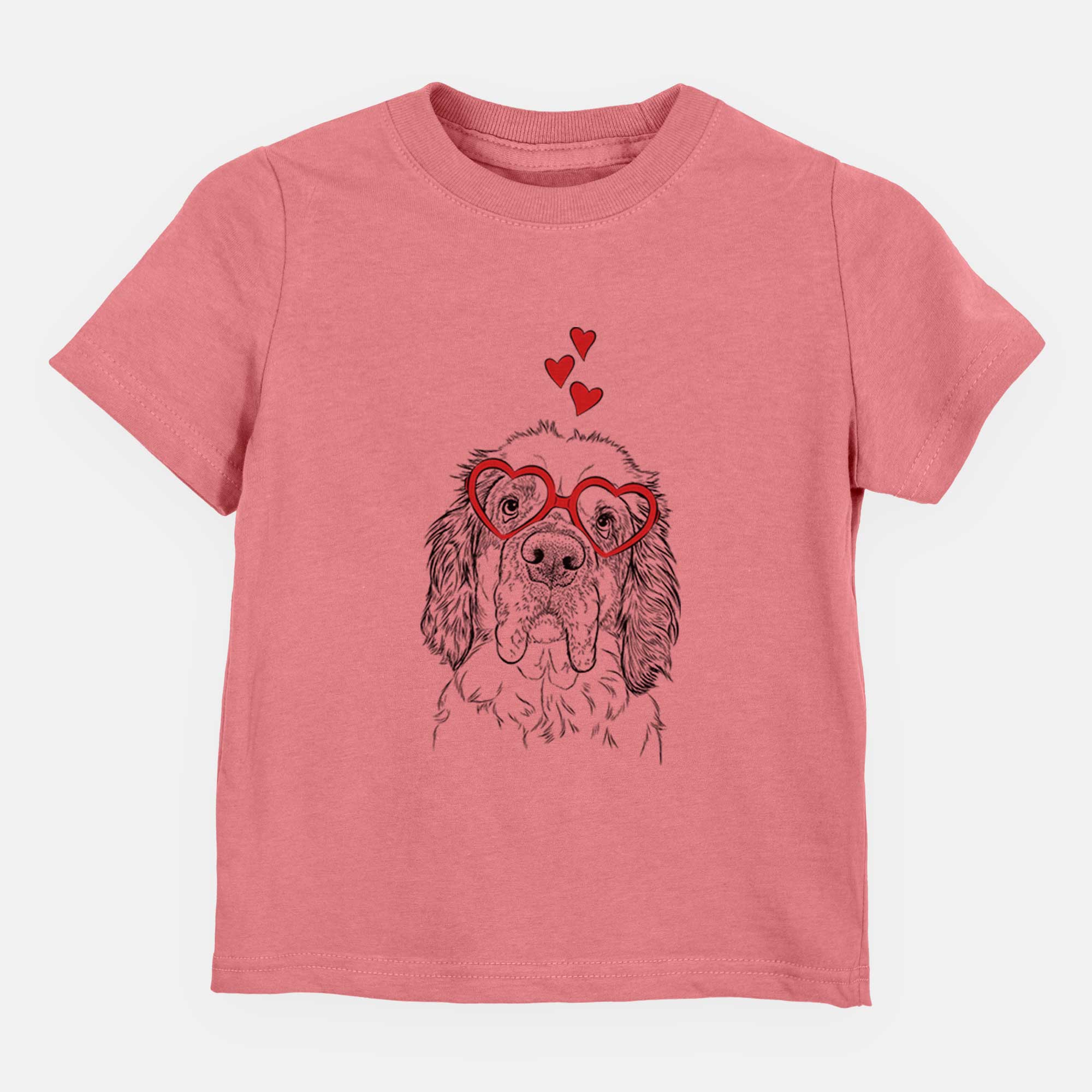 Valentine Sully the Clumber Spaniel - Kids/Youth/Toddler Shirt