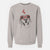 Valentine Sunny the Beagle - Unisex Pigment Dyed Crew Sweatshirt