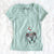 Valentine Sunny the Beagle - Women's V-neck Shirt