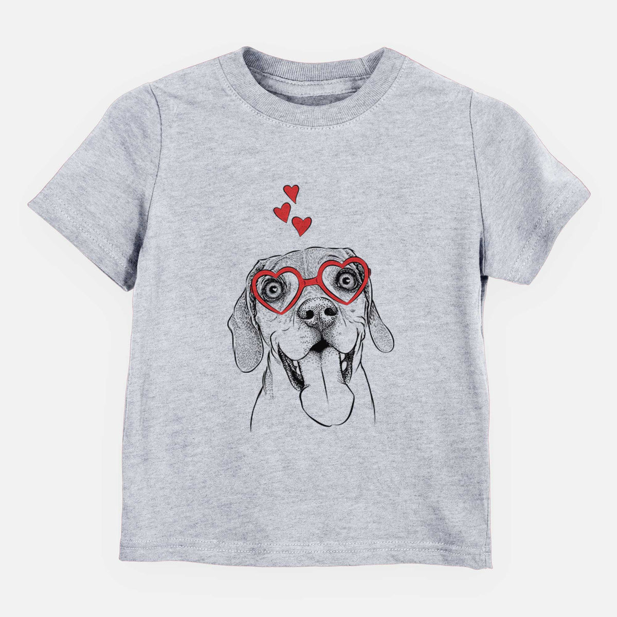 Valentine Sunny the Beagle - Kids/Youth/Toddler Shirt