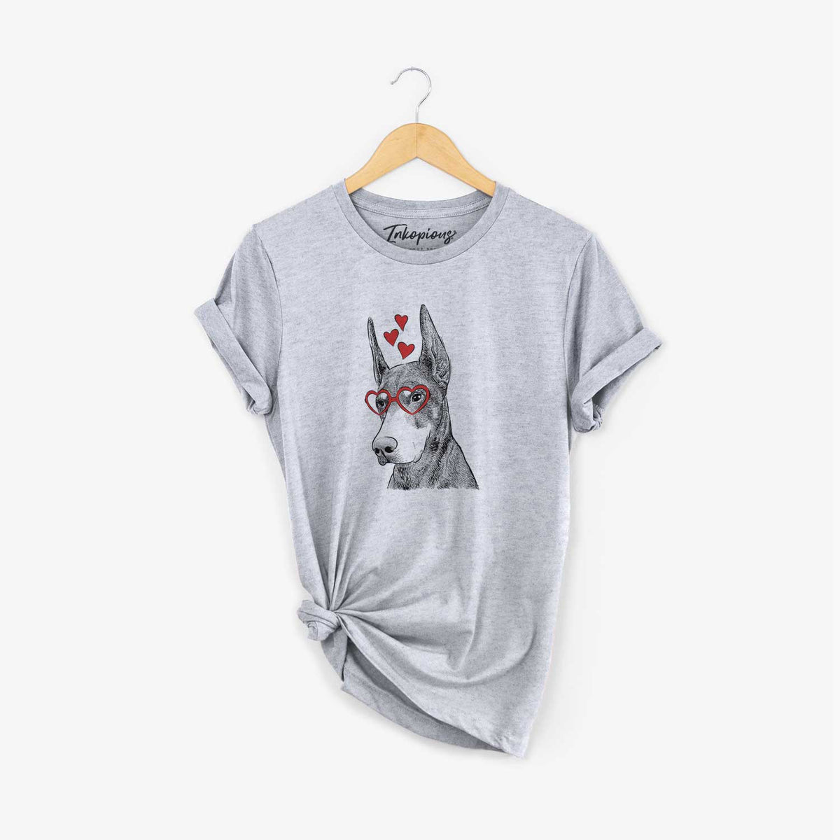 Valentine Sunny the Doberman Pinscher - Unisex Crewneck