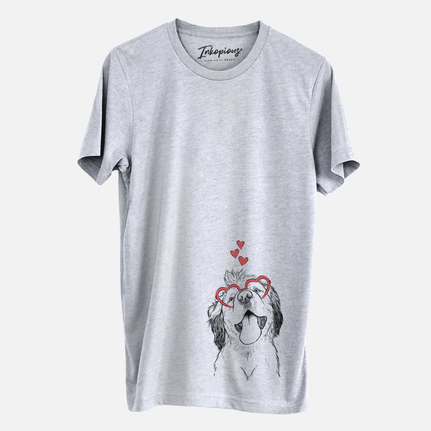 Valentine Sven the Double Merle Spaniel Aussie Mix - Unisex Crewneck