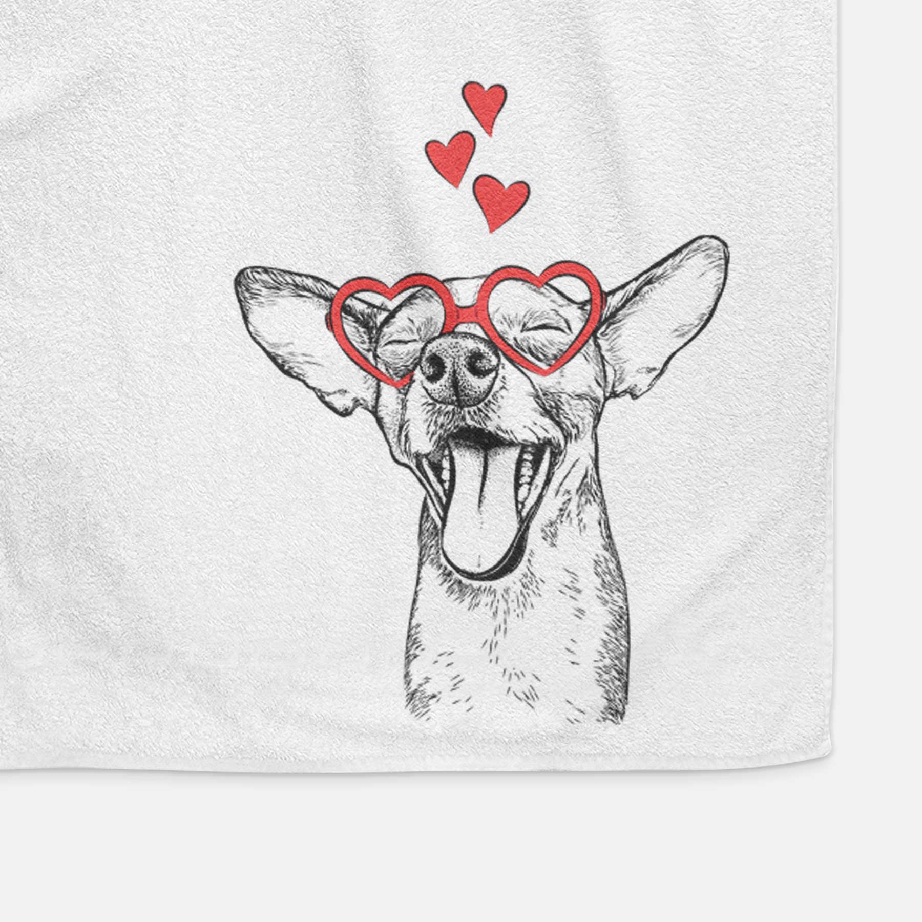 SweetBailey the Chihuahua Mix Decorative Hand Towel