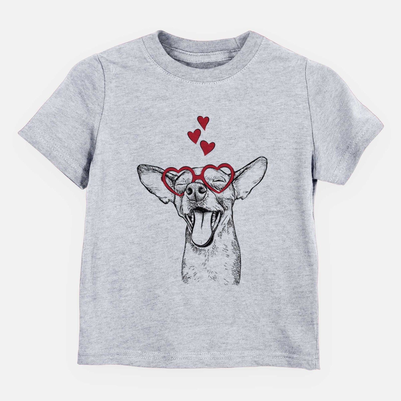 Valentine SweetBailey the Chihuahua Mix - Kids/Youth/Toddler Shirt