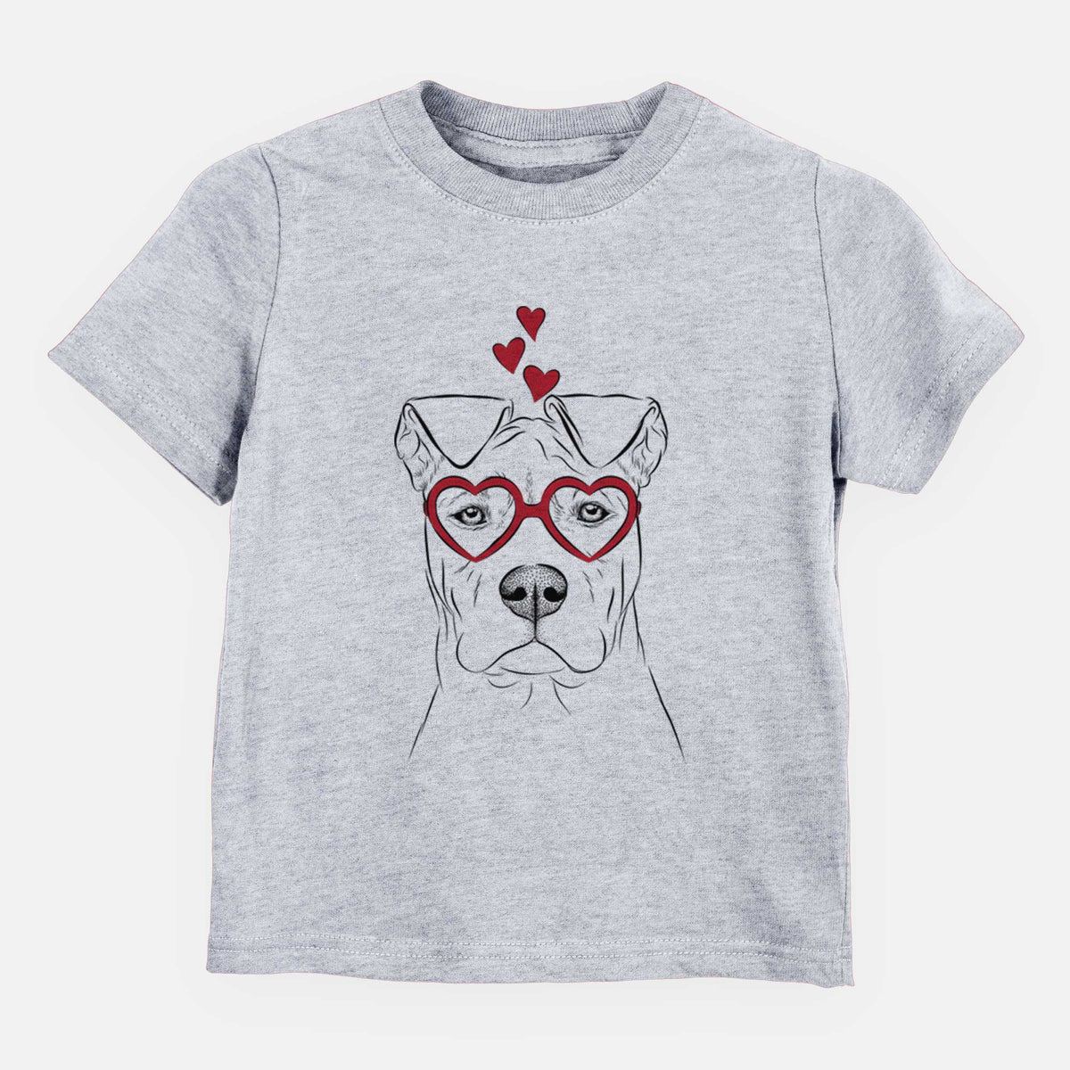 Valentine Sweet Finn the Mixed Breed - Kids/Youth/Toddler Shirt