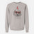 Valentine Sweet George the Mixed Breed - Unisex Pigment Dyed Crew Sweatshirt