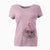 Valentine Sweet George the Mixed Breed - Women's V-neck Shirt